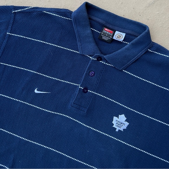 Vintage Nike Toronto Maple Leaf Polo Shirt - Picture 1 of 5